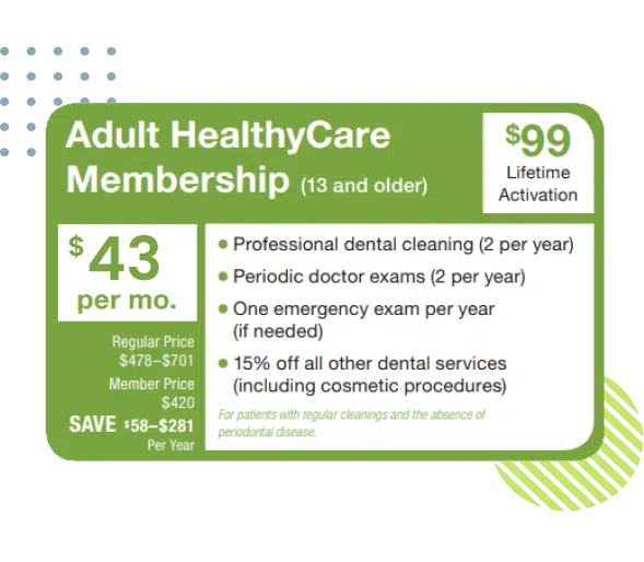 Dental Insurance Membership